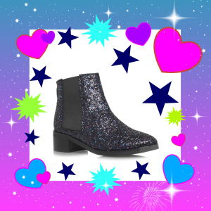 Glitter boot LOVE